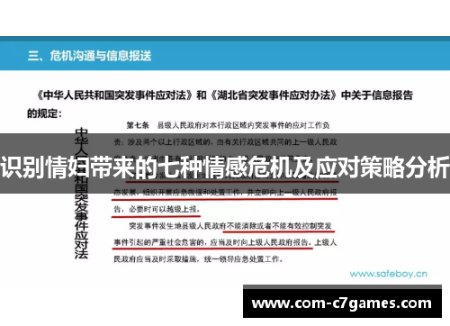 识别情妇带来的七种情感危机及应对策略分析